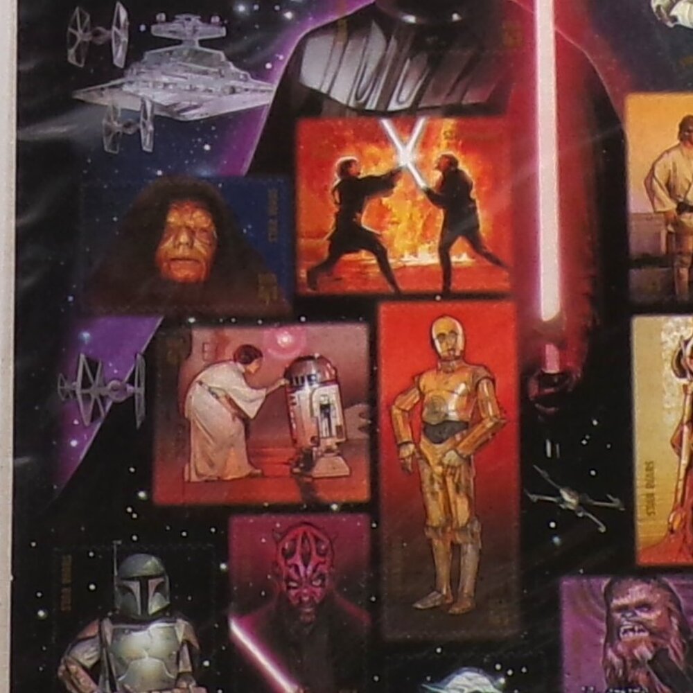 Star Wars 41 cent Stamp Set - Brand New! - Picture 2 of 10